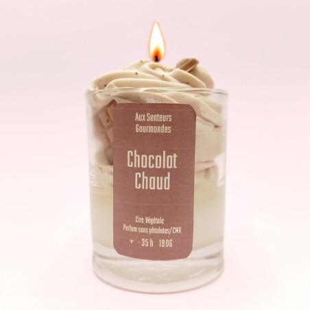 Bougie Chantilly - Chocolat Chaud