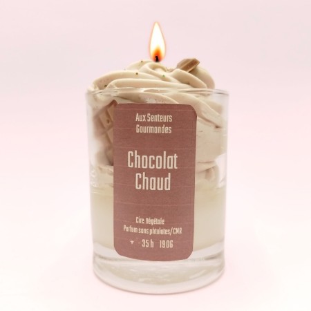 Bougie Chantilly - Chocolat Chaud