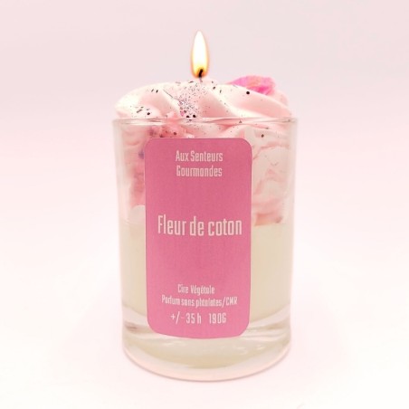 Bougie Chantilly - Parfum Fleur de coton