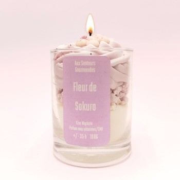 Bougie Chantilly -  Parfum Fleur de Sakura