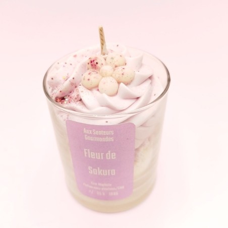 Bougie chantilly -  Parfum fleur de Sakura