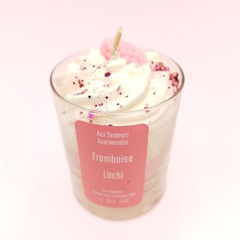 Bougie Chantilly - Framboise Litchi