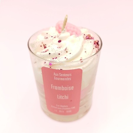 Bougie Chantilly - Framboise Litchi