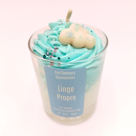Bougie Chantilly - Parfum Linge propre