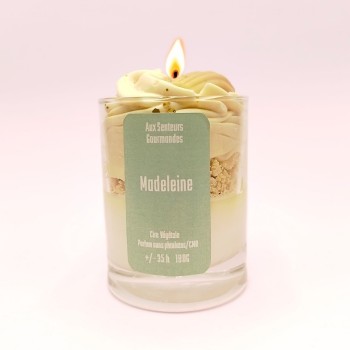 Bougie Chantilly - madeleine