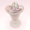 Bougie coupe à glace Chat-Malo - Parfum chamallow Bougie coupe à glace Chat-Malo - Parfum chamallow
