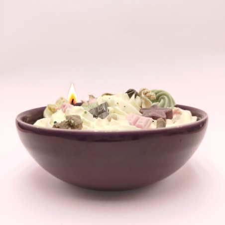 Bougie dessert gourmand - Parfum cookies chocolat