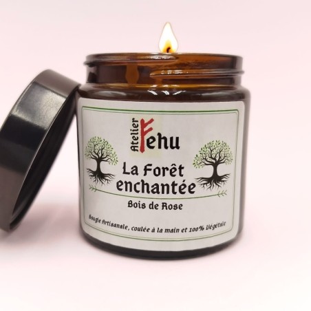 Bougie Classique Forêt Enchantée - Parfum Bois de rose