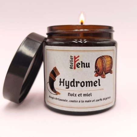 Bougie Classique Hydromel - Parfum Noix et Miel