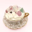 Bougie Mini Tasse Vintage - Parfum Cerise Griotte