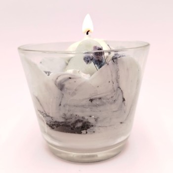 Bougie pingouin - Parfum fleur de lin
