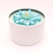 Bougie Marguerite - Parfum Muffin Myrtilles