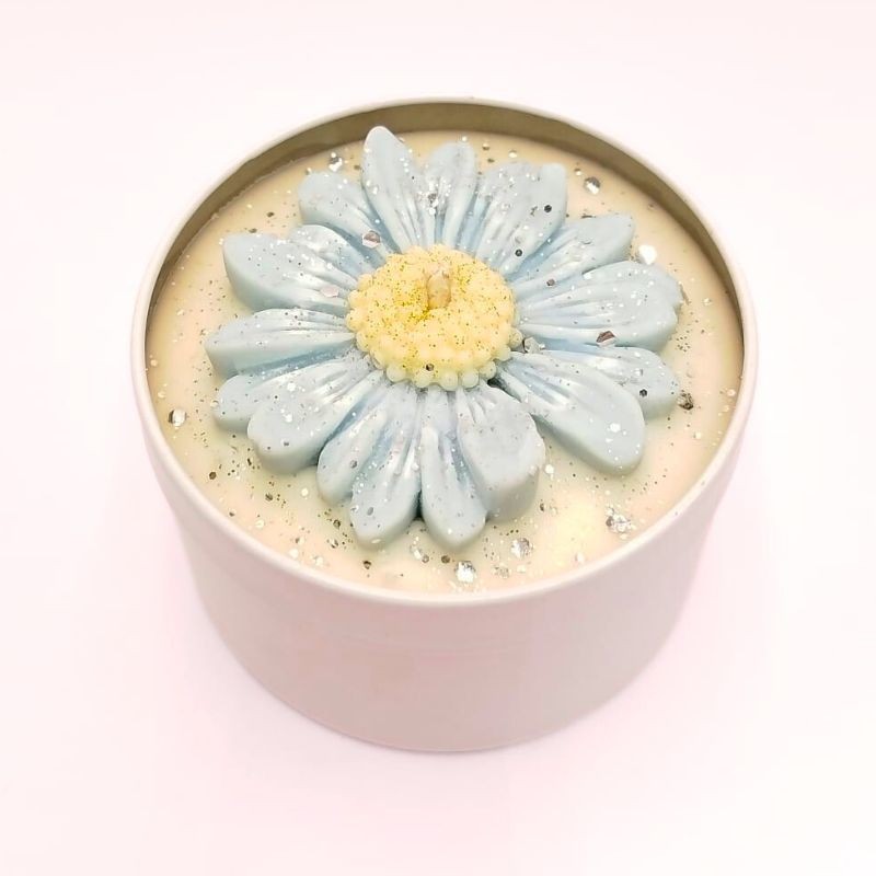 Bougie Marguerite - Parfum Vanille