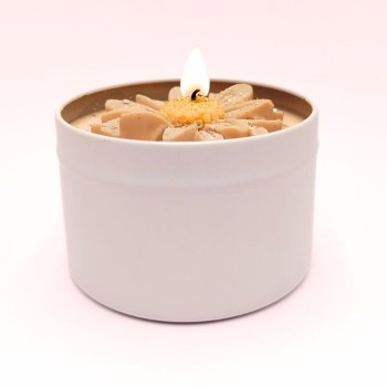 Bougie Marguerite - Parfum Madeleine gourmande