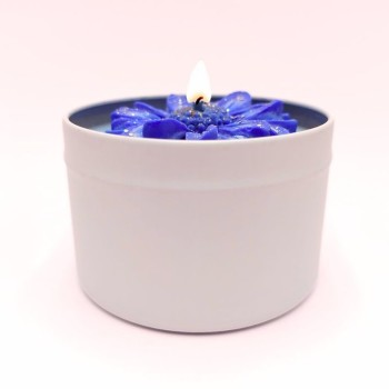 Bougie Marguerite - Parfum Pomme/Miel, Pêche & Musc