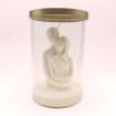 Bougie Promesse éternelle - Parfum poudre de riz