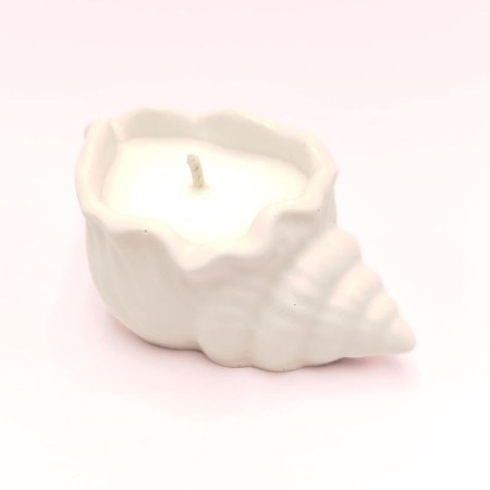 Bougie Décorative Coquillage  - Parfum Citronnelle
