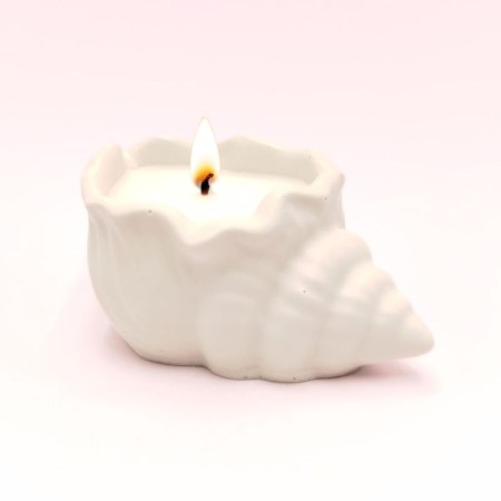 Bougie Décorative Coquillage  - Parfum Citronnelle
