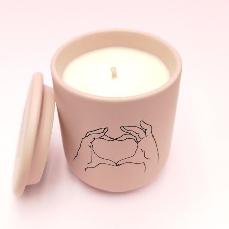Bougie All The Love - Parfum Ambre & Musc