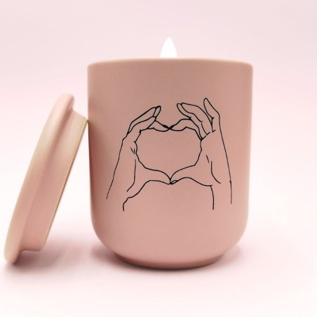 Bougie All The Love - Parfum Ambre & Musc