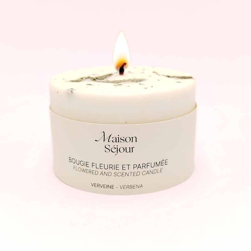 Bougie Votive - Parfum Verveine Citronnée Bougie Votive - Parfum Verveine Citronnée