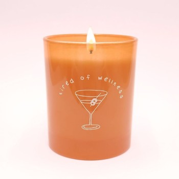 Bougie Classique - Parfum Cocktail Fruits Tropicaux