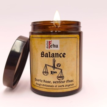 Bougie Astrologique Balance - Parfum Musc