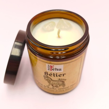 Bougie Astrologique Bélier - Parfum Musc