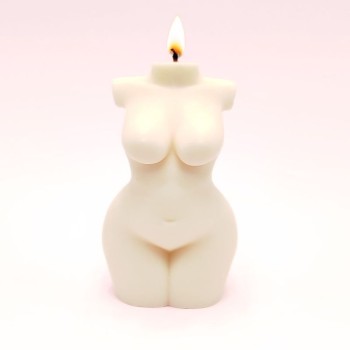 Bougie Décorative Corps de Femme - Parfum Vanille