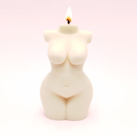 Bougie Décorative Corps de Femme - Parfum Vanille