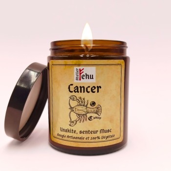 Bougie Astrologique Cancer - Parfum Musc