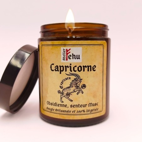 Bougie Astrologique Capricorne - Parfum Musc