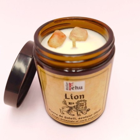 Bougie Astrologique Lion - Parfum Musc
