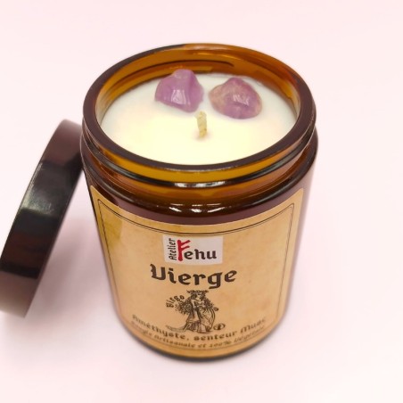 Bougie Astrologique Vierge - Parfum Musc