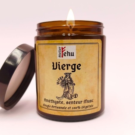 Bougie Astrologique Vierge - Musc
