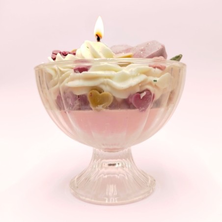 Bougie bijou surprise - Parfum pomme d'amour