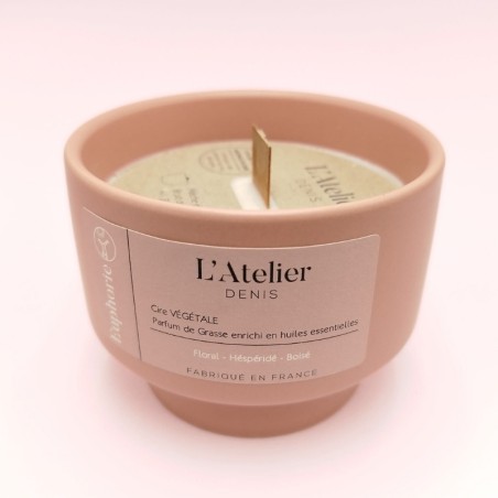 Bougie parfumée "Euphorie" - parfum Citron & Bergamote