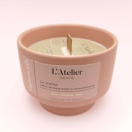 Bougie parfumée "Euphorie" - parfum Citron & Bergamote