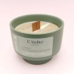 Bougie parfumée "Escapade" - parfum Eucalyptus & Pin de Sibérie