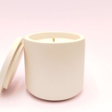Bougie Rechargeable - Parfum Fleur de Coton