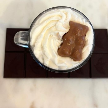 Bougie Tasse Gourmande - Parfum Chocolat & Ourson en Guimauve