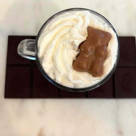 Bougie Tasse Gourmande - Parfum Chocolat & Ourson en Guimauve