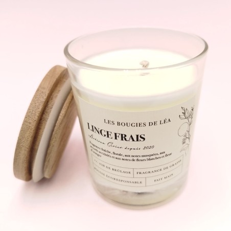 Bougie Classique - Parfum Linge frais