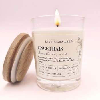 Bougie Classique - Parfum Linge frais