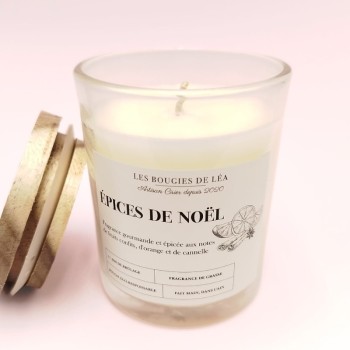 Bougie Classique - Parfum Épices de Noël