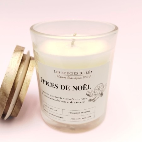 Bougie Classique - Parfum Épices de Noël