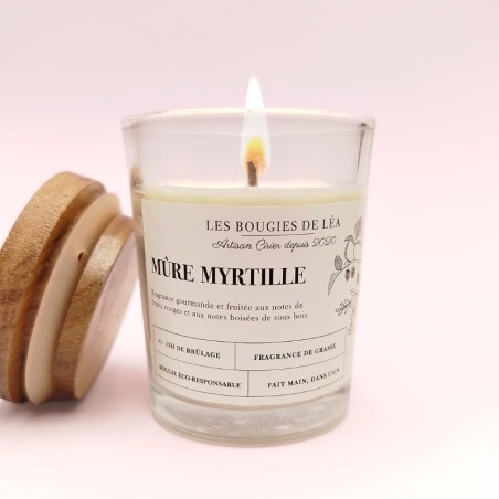 Petite Bougie classique - Parfum mûre & myrtille