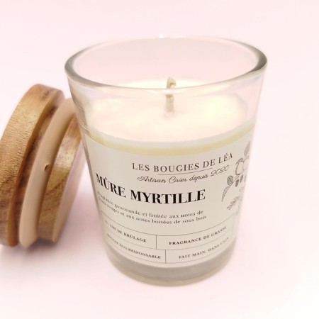 Petite Bougie classique - Parfum mûre & myrtille