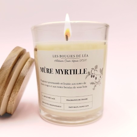Bougie classique - Parfum mûre & myrtille
