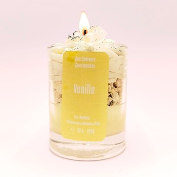 Bougie Chantilly - Parfum Vanille